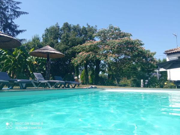 Mas Des Vignes Piscine Chauffee Bed & Breakfast Le Champ-Saint-Pere Exterior photo