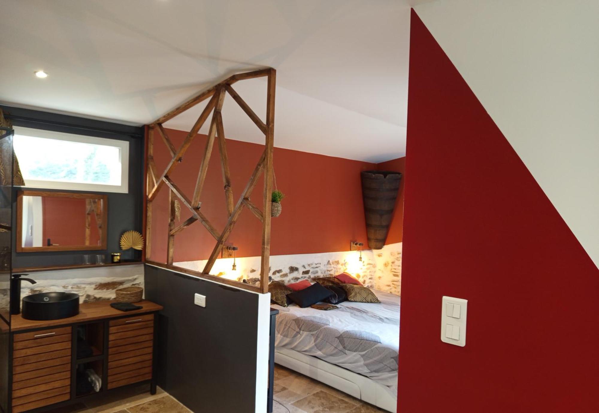 Mas Des Vignes Piscine Chauffee Bed & Breakfast Le Champ-Saint-Pere Exterior photo
